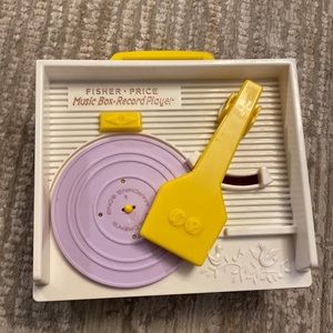 Fisher price music box record player.